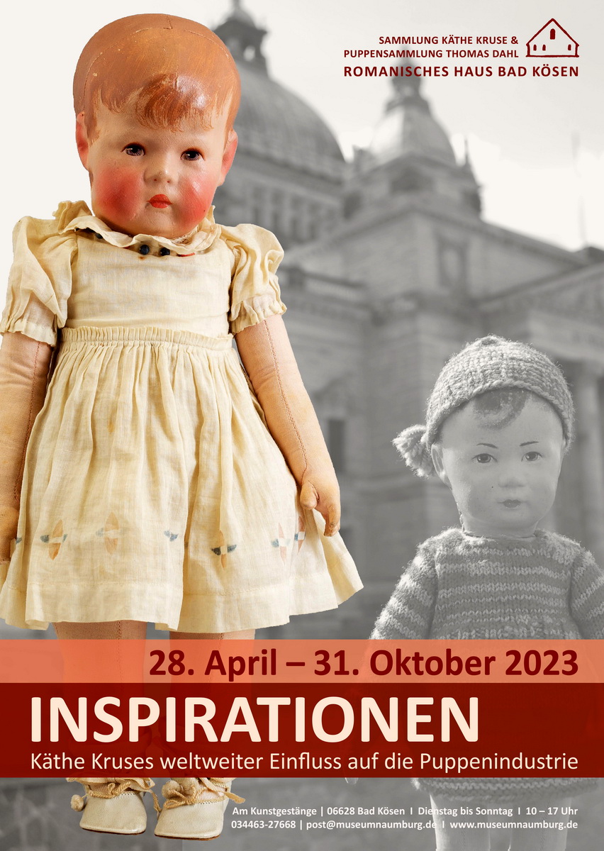Plakat Käthe-Kruse-Ausstellung 2023