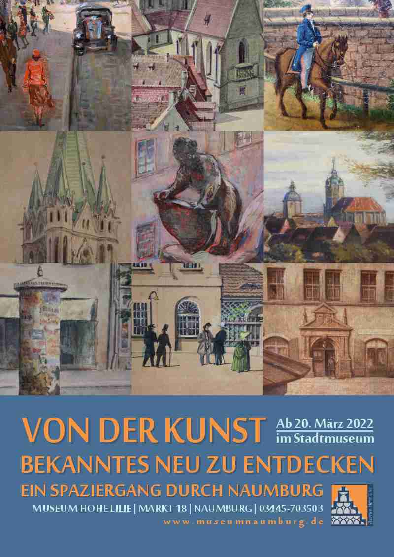 Plakat Ausstellung Hohe Lilie 2022