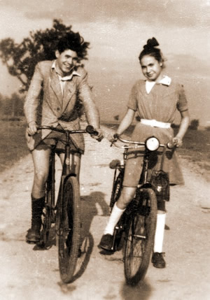 Poschinger Radfahren 1955